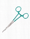 Think Medical 5.5 Inch Kelly Forceps - Teal - unisex - Medical Supplies