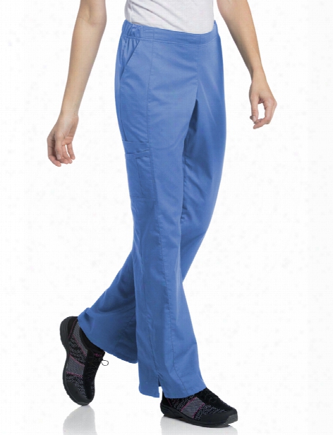 Urbane Uflex Cargo Scrub Pant - Ceil - Female - Women's Scrubs