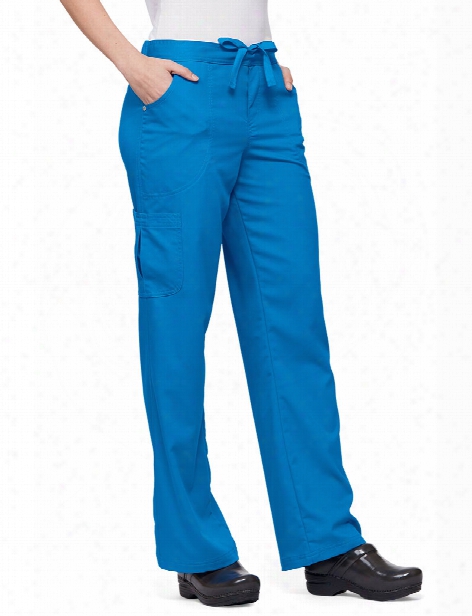 Urbane Ultimate Bailey Cargo Scrub Pant - Brilliant Blue - Female - Women's Scrubs