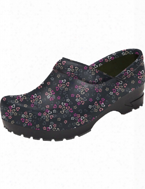 Anywear Angel Lucky In Love Slip Resistant Clog - Lucky In Love - Female - Women's Scrubs