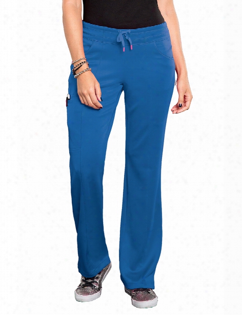 Smitten Bliss Electric Scrub Pant - Royal - Female - Women's Scrubs