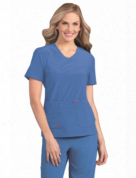 Smitten Notorious Scrub Top - Ceil - Female - Women's Scrubs