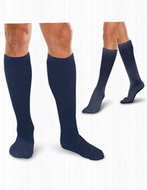 Therafirm 15-20 Mmhg Unisex Mild Support Compression Socks - White - Unisex - Women's Scrubs