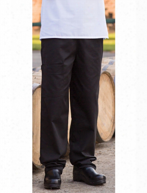 Uncommon Threads Modern Cargo Chef Pant - Black - Unisex - Chefwear