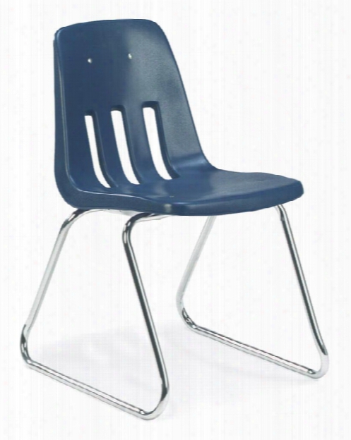 18" Sled Bse Stack Chair By Virco