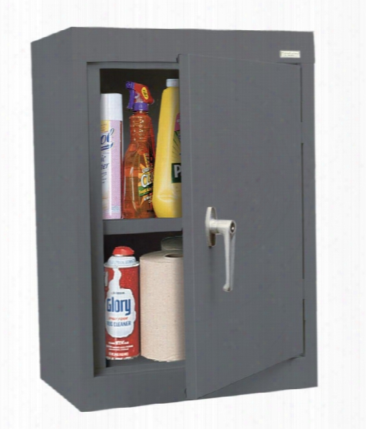 18"w X 12"d X 26"h Solid Door Wall Cabinet By Sandusky Lee