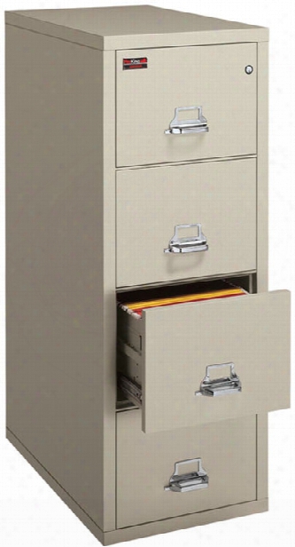 2 Hour 4 Drawer Letter Size Fireproof File By Fireking