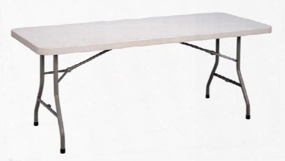 30" X 60" Blow Molded Folding Table By Correll