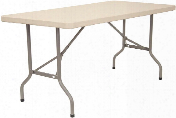30" X 60" Blow Molded Folding Table By Kfi Seating