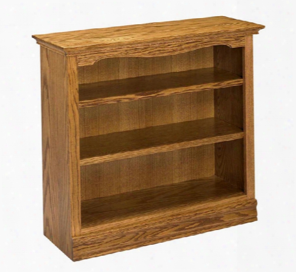 36" Solid Oak Americana Bookcase By A & E Wood Designs