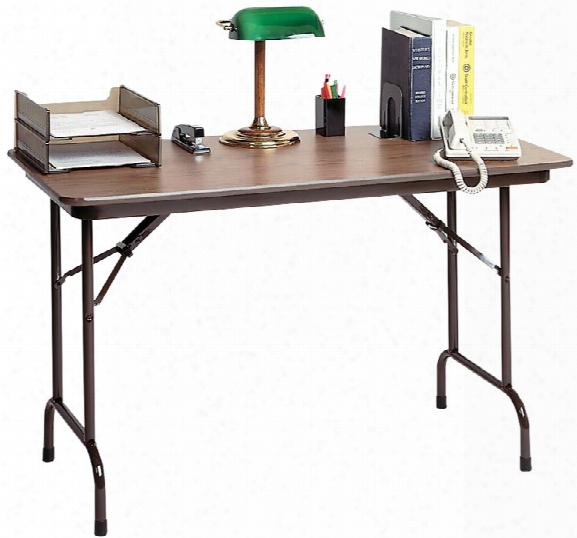 36" X 24" Keyboard Height Folding Table By Correll