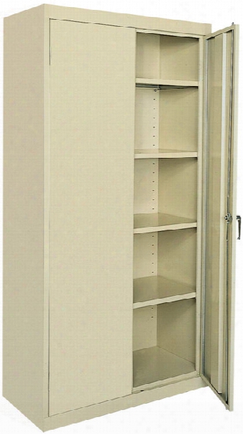 36"w X 18"d X 72"h Storage Cabinet By Sandusky Lee