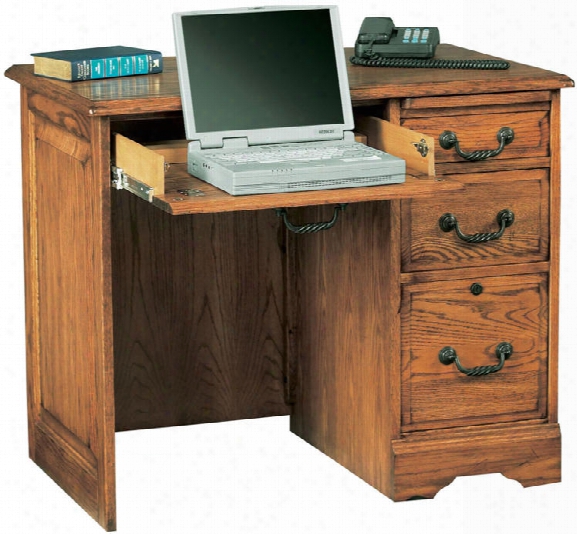 36"w X 23"d X 30"h Solid Wood Compact Desk By Wilshire Furniture