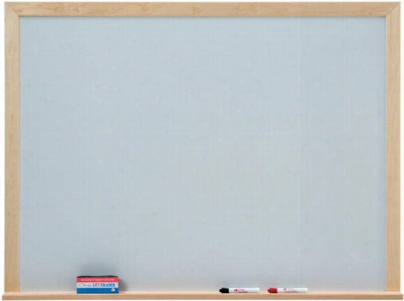 4 X 4 Wood Framed Porcelain Markerboard By Claridge