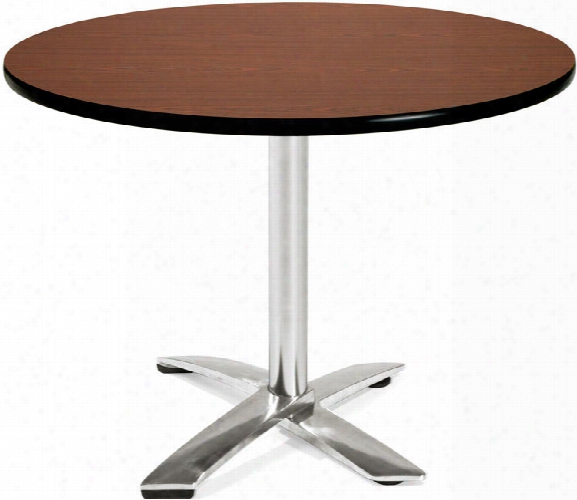 42" Round Flip Top Table By Ofm