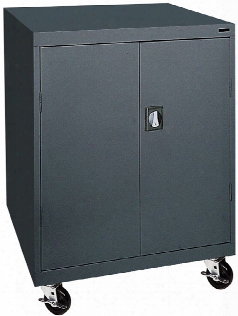 46"w X 24"d X 48"h Mobile Storage Cabinet By Sandusky Lee