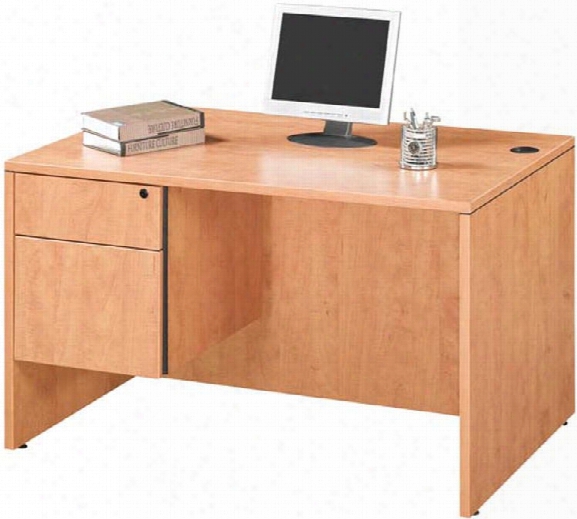 47" Single Pedestal Desk By Marquis