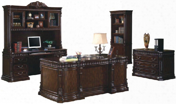 5 Piece Office Set By Coaster Furniture