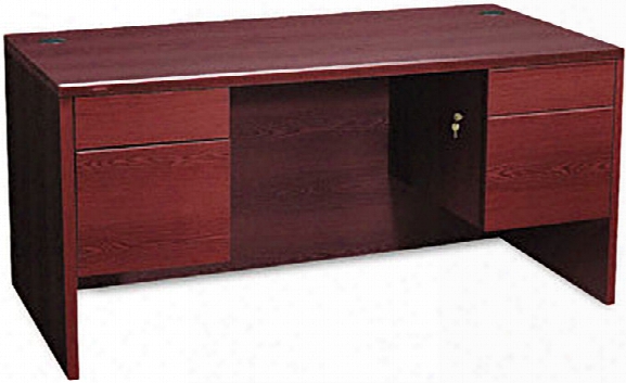 60" Double Pedestal Desk By Hon