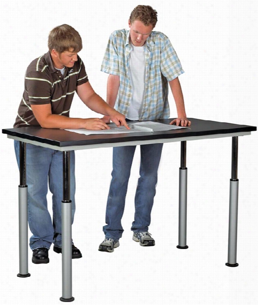 60" X 30" Adaptable Table With Laminate Top By Shain Solutions