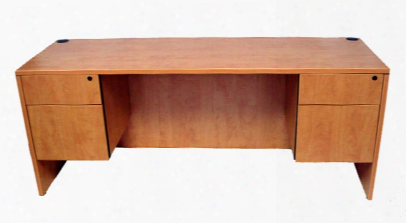 66" Double Pedestal Credenza By Marquis