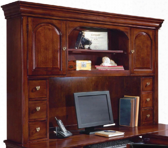 67" Curio Overhead Storage Hutch By Dmi Office Furniture