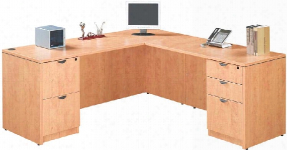 71" X 71" L Shaped Desk By Marquis