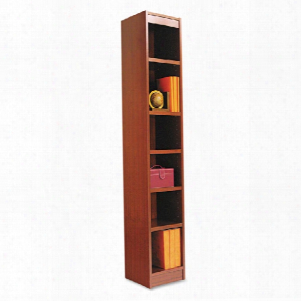 72"h Square Corner Bookcase By Alera