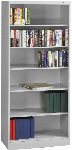 84"h X 18"d Heavy Duty Steel Bookcase By Tennsco