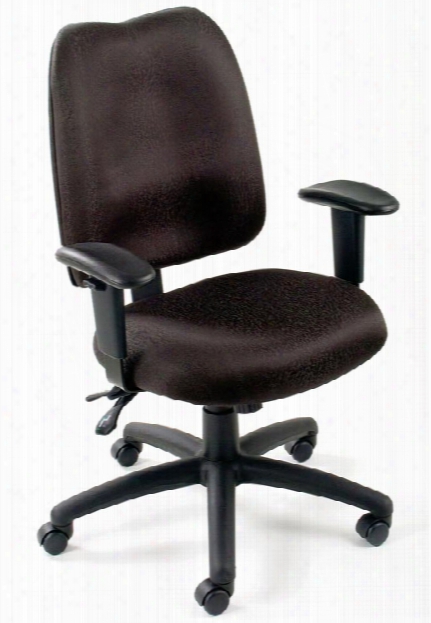 D2 Multi Function Mid Back Fabric Task Chair By Marquis