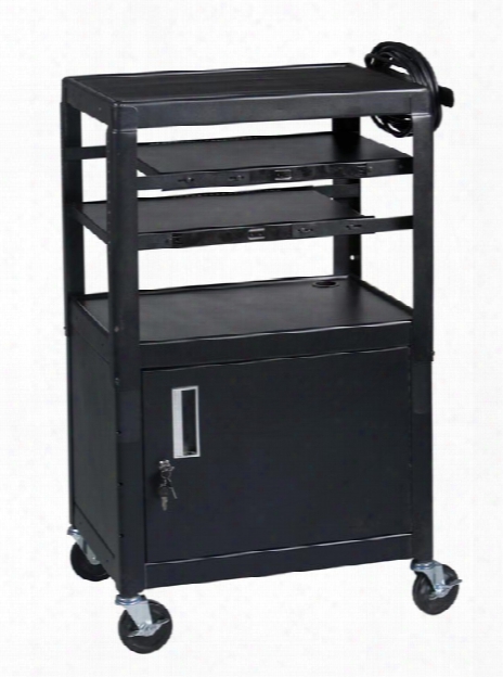 Dual Adjustable Laptop Cart By Balt