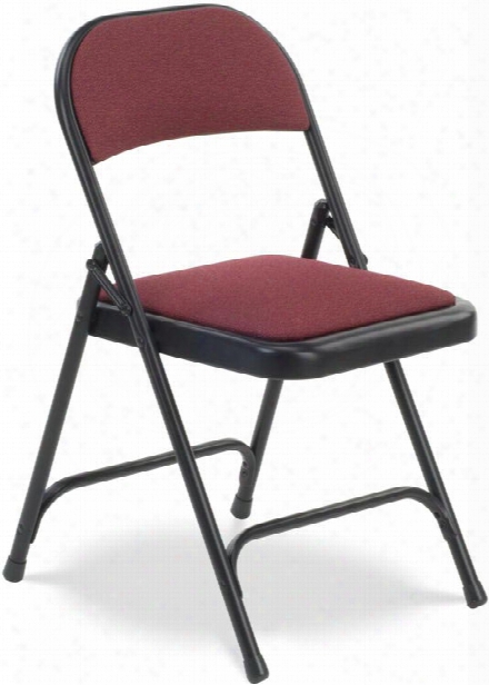 Fabric Upholstered Folding Chair By Virco