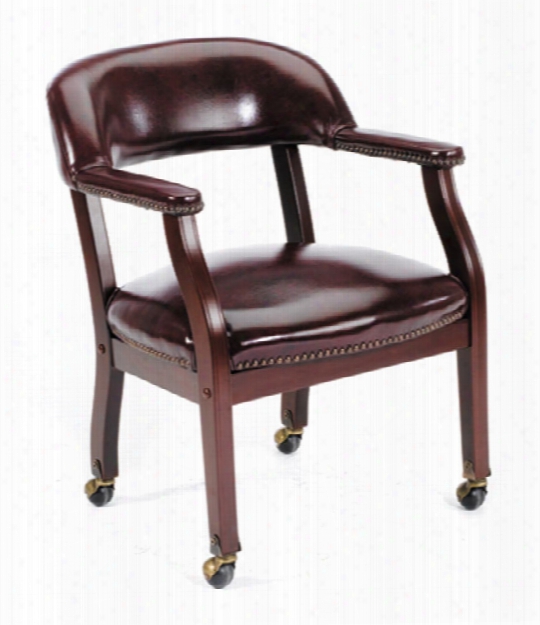 Guest Chair With Casters By Boss Office Chairs