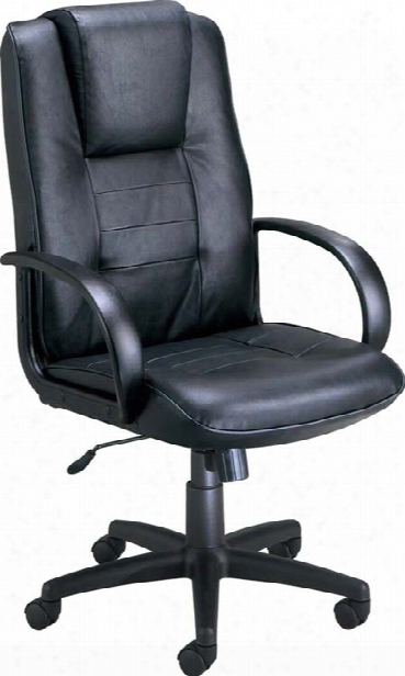 High Back Leather Chair By Ofm