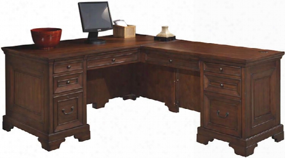 L Shaped Desk By Aspen Home