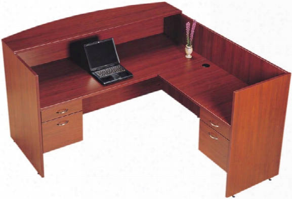 L Shaped Reception Desk By High Point Furniture