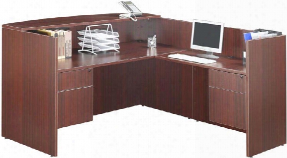 L Shaped Reception Desk In Proportion To Marquis