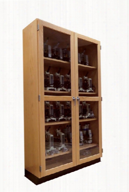 Microscope Storage Cabinet By Diversified Woodcrafts