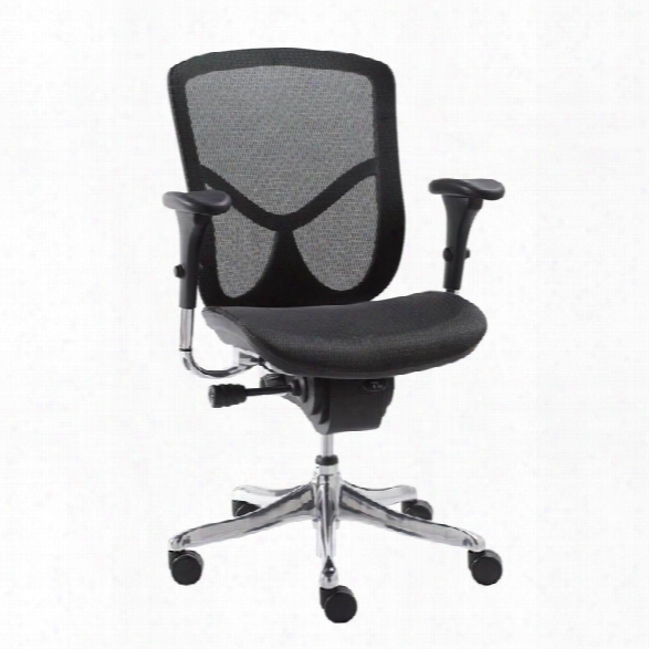 Multifunction Mid Back Swivel Chair By Alera