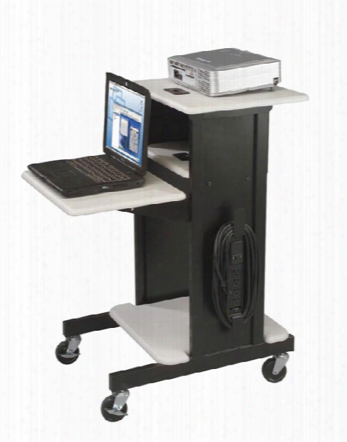 Presentation Cart With Electrical Assembly By Balt