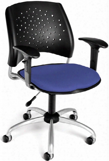 Stars Swivel Chair With Arms By Ofm