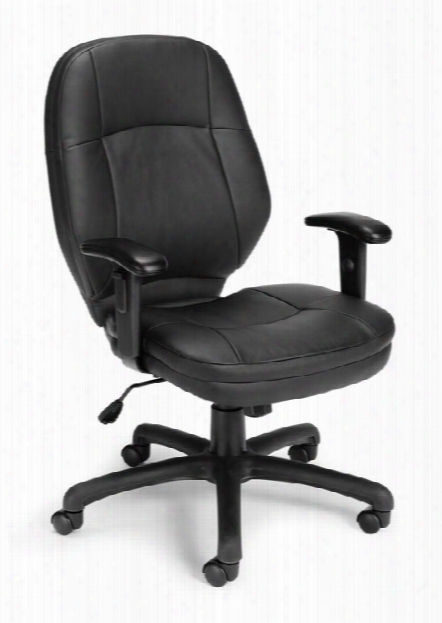 Stimulus Mid Back Chair With Arms By Ofm