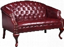 Classic Traditional Loveseat by BOSS Office Chairs