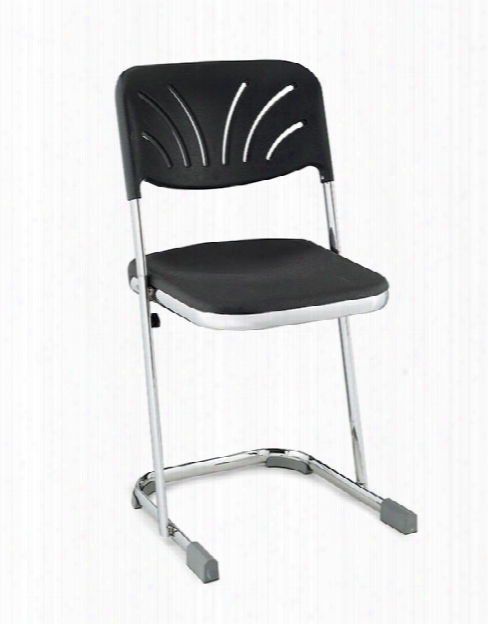 18" Stool With Blow Molded Seat And Back By National Public Seating