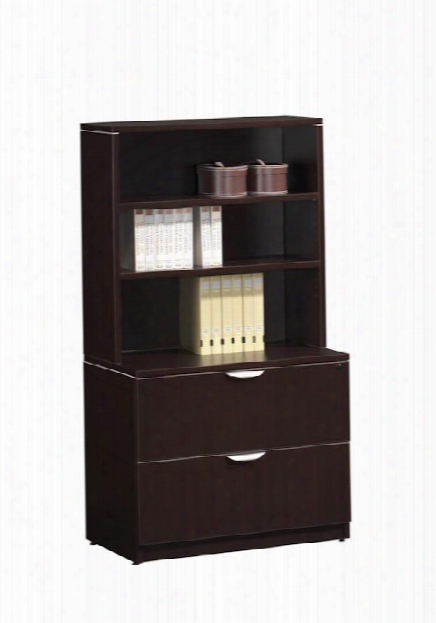 2 Drawer Lateral File With Hutch By Office Source