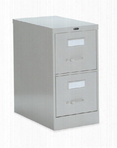 2 Drawer Letter Size Vertical File - 25"d By Global