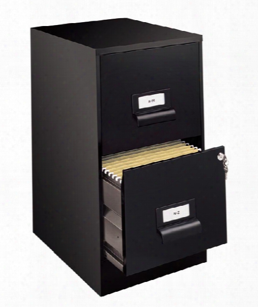2 Drawer Letter Size Vertical File Cabinet By Hirsh Industries