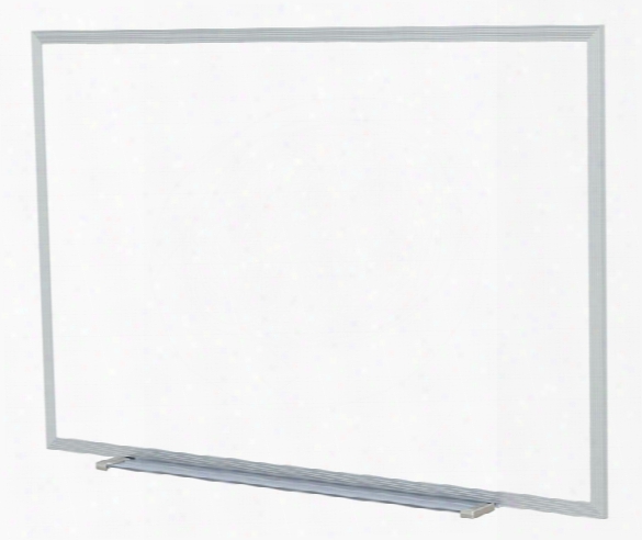 2' X 3' Aluminum Frame Painted Steel Magnetic Whiteboard By Ghent