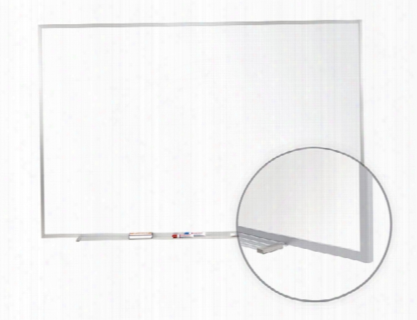 2' X 3' Aluminum Frame Porcelain Magnetic Whiteboard By Ghent