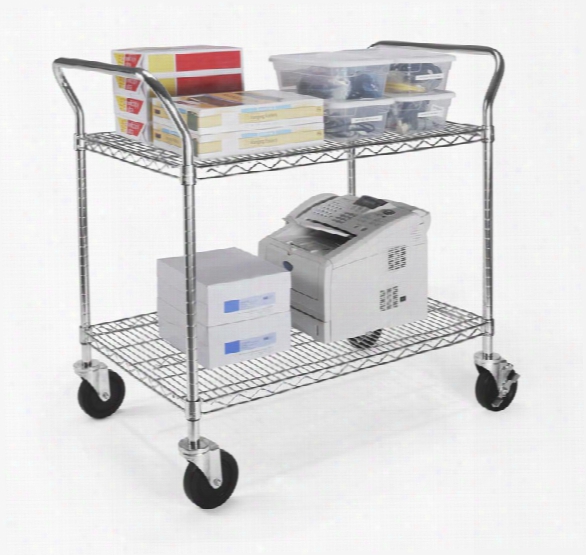 24" X 36" Heavy Duty Utility Cart By Ofm